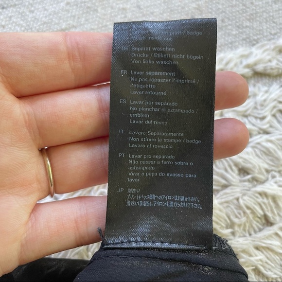 Maison Scotch Mademoiselle Top Blouse Black Aztec - Picture 16 of 16